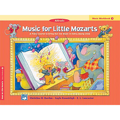 Alfred Music for Little Mozarts Music Workbook 1 Book 1