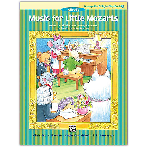 Alfred Music for Little Mozarts: Notespeller & Sight-Play Book 2