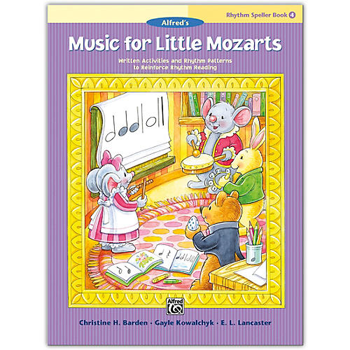 Music for Little Mozarts: Rhythm Speller, Book 4 Level 4