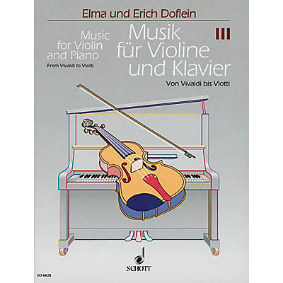 Schott Music for Violin and Piano (Volume 3 - Vivaldi) Schott Series