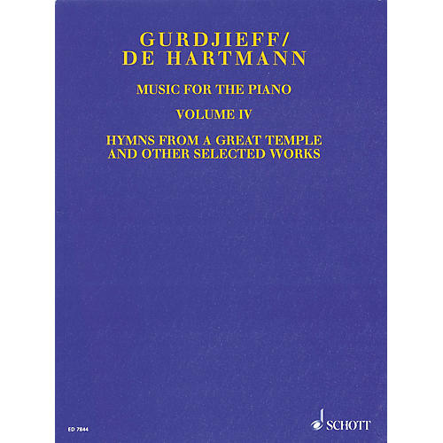 Schott Music for the Piano - Volume IV Schott Series Softcover