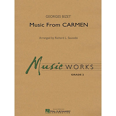 Hal Leonard Music from Carmen Concert Band Level 2 Arranged by Richard Saucedo
