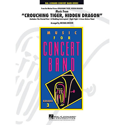 Hal Leonard Music from Crouching Tiger, Hidden Dragon - Young Concert Band Level 3 by Michael Brown