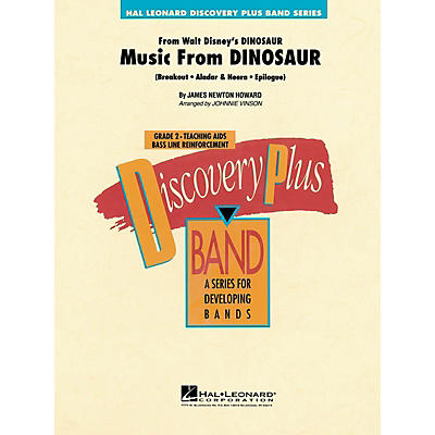 Hal Leonard Music from Dinosaur - Discovery Plus Concert Band Series Level 2 arranged by Johnnie Vinson