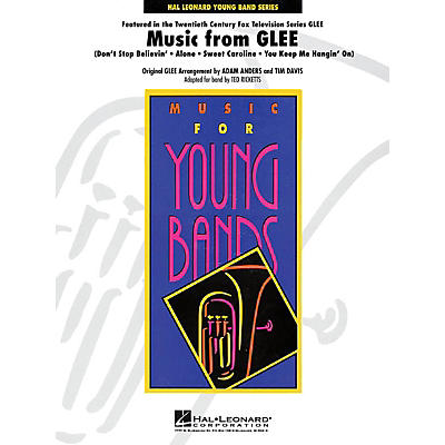 Hal Leonard Music from Glee - Young Concert Band Level 3 by Ted Ricketts