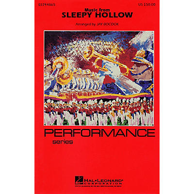 Hal Leonard Music from Sleepy Hollow Marching Band Level 3-4 Arranged by Jay Bocook