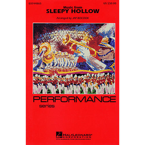 Hal Leonard Music from Sleepy Hollow Marching Band Level 3-4 Arranged by Jay Bocook