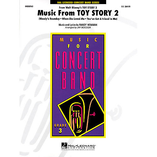 Hal Leonard Music from Toy Story 2 - Young Concert Band Level 3 by Jay Bocook