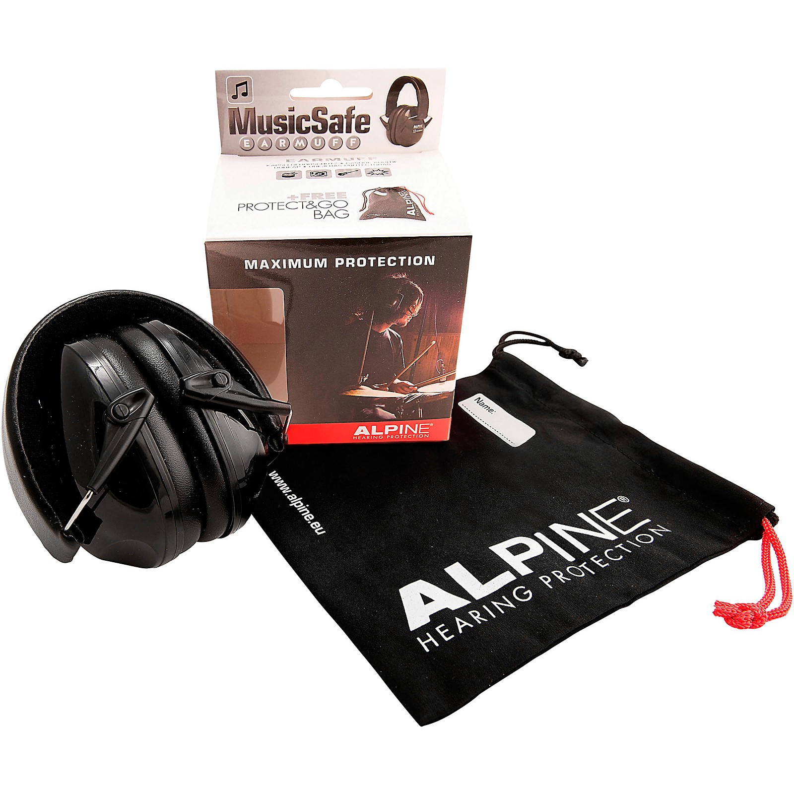 Alpine Hearing Protection MusicSafe Earmuff Protective Headphones
