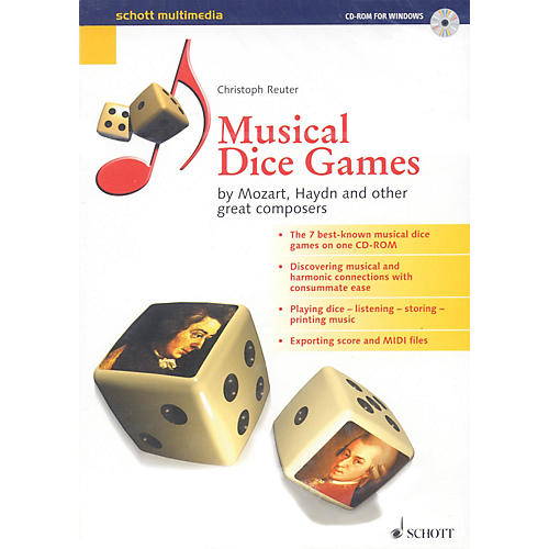Musical Dice Games (by Mozart, Haydn, and Other Great Composers) Schott Series CD-ROM