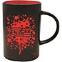 AIM Musical Note Burst Black/Red Coffee Mug