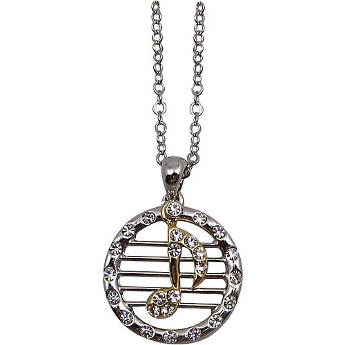 Musical Note/Staff Necklace