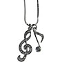 AIM Musical Note/Treble Clef Necklace