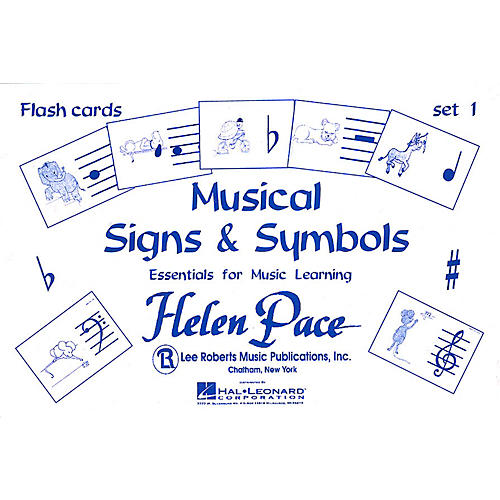 Hal Leonard Musical Signs And Symbols Set I 24 Cards 48 Sides Flash Cards Moppet