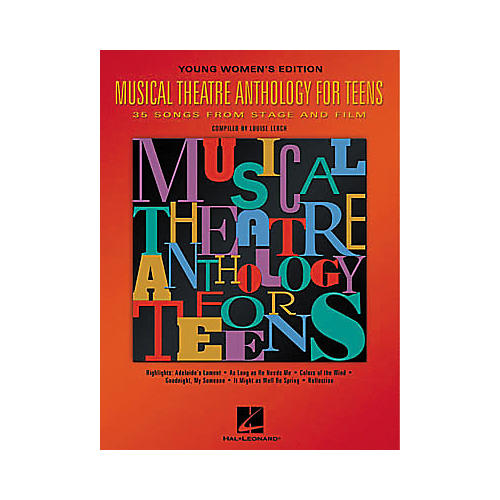 Hal Leonard Musical Theatre Anthology for Teens Book