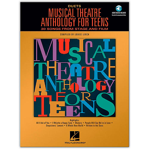 Musical Theatre Anthology for Teens for Duets Book/Online Audio