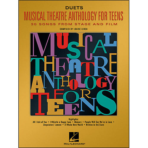 Hal Leonard Musical Theatre Anthology for Teens for Duets