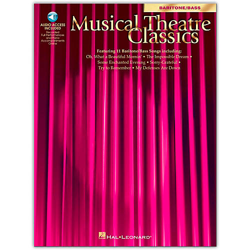 Musical Theatre Classics for Baritone/Bass (Book/Online Audio)
