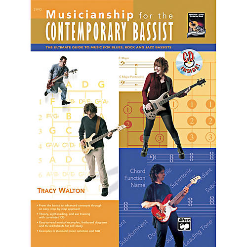 Alfred Musicianship for the Contemporary Bassist Book & CD