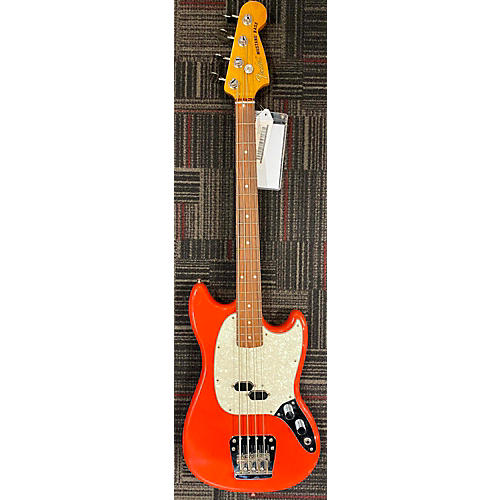 Fender Mustang Bass Electric Bass Guitar Red