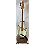 Used Fender Mustang Bass Electric Bass Guitar BRONZE