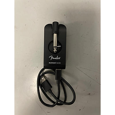 Fender Mustang Micro Headphone Battery Powered Amp
