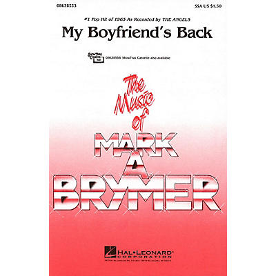 Hal Leonard My Boyfriend's Back SSA by The Angels arranged by Mark Brymer