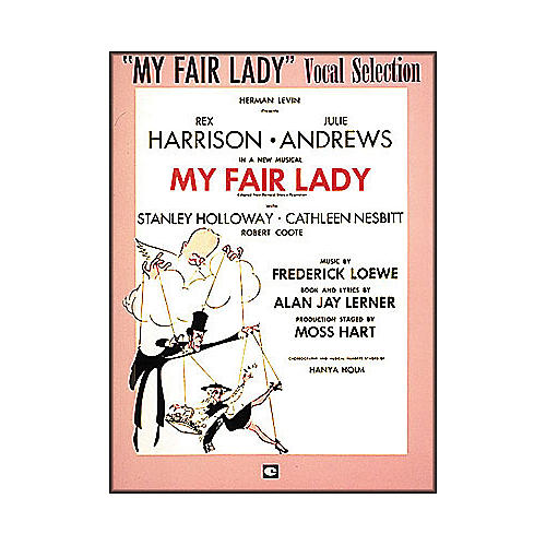 Hal Leonard My Fair Lady Vocal Selection arranged for piano, vocal, and guitar (P/V/G)