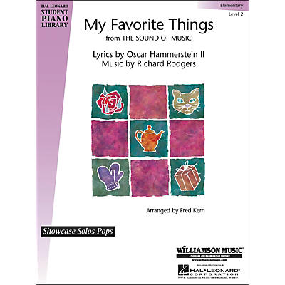Hal Leonard My Favorite Things - Showcase Solos Pops Level 2 Hal Leonard Student Piano Library by Fred Kern