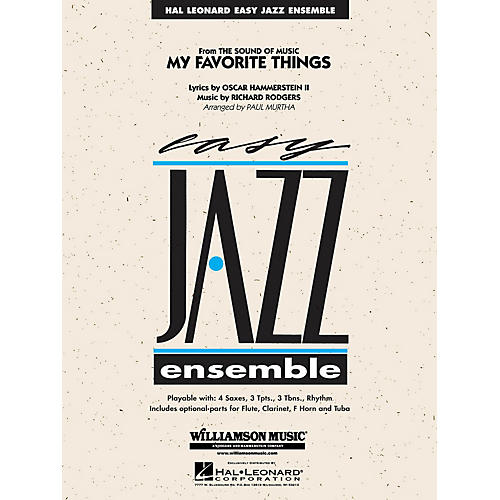 Williamson Music My Favorite Things Jazz Band Level 2 Arranged by Paul Murtha