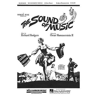 Hal Leonard My Favorite Things (from The Sound of Music) (2-Part and Piano) 2-Part arranged by Clay Warnick