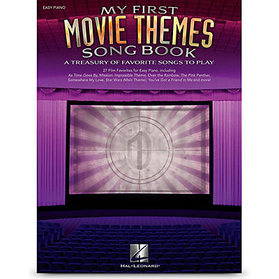 Hal Leonard My First Movie Themes Songbook for Easy Piano