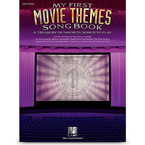 Hal Leonard My First Movie Themes Songbook for Easy Piano