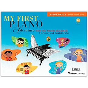 Faber Piano Adventures My First Piano Adventure Lesson Book B With CD ...