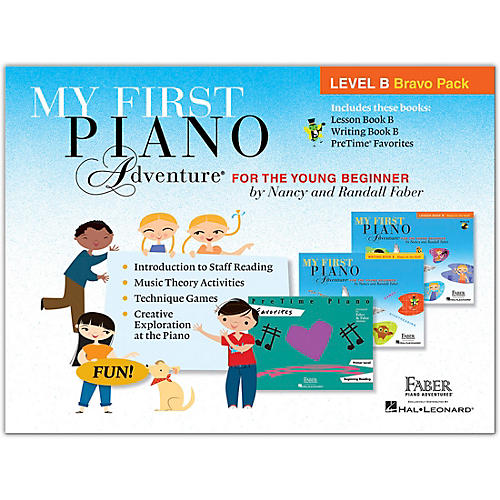 My First Piano Adventure Level B Bravo Pack - For the Young Beginner
