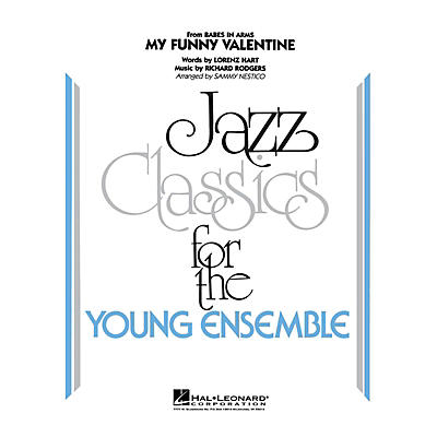 Hal Leonard My Funny Valentine Jazz Band Level 3 Arranged by Sammy Nestico