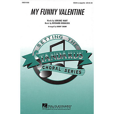 Hal Leonard My Funny Valentine SSAA A Cappella arranged by Kirby Shaw