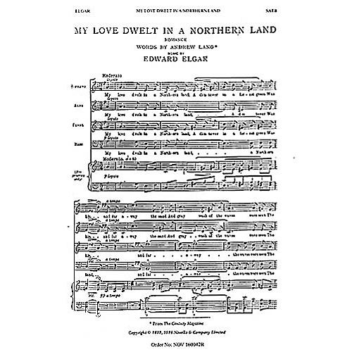 Novello My Love Dwelt in a Northern Land SATB