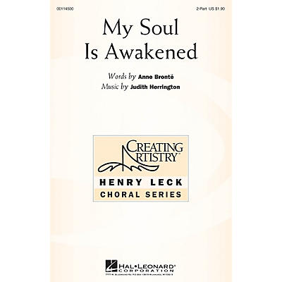 Hal Leonard My Soul Is Awakened 2-Part composed by Judith Herrington