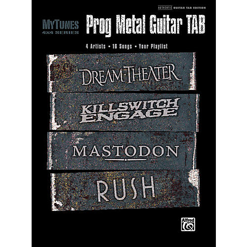 My Tunes: Prog Metal Guitar Tab Book