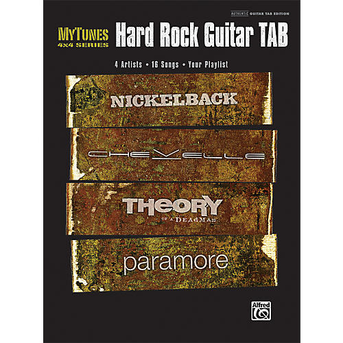 MyTunes: Hard Rock Guitar Tab Book