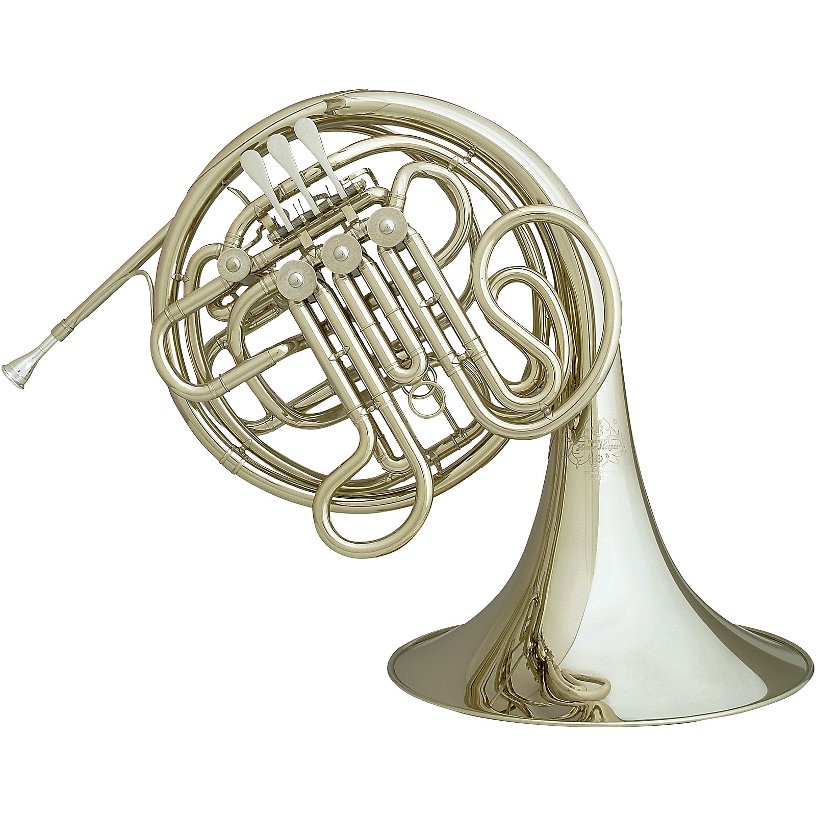 Hans Hoyer Myron Bloom 7802 Bb/F Double French Horn String Mechanism