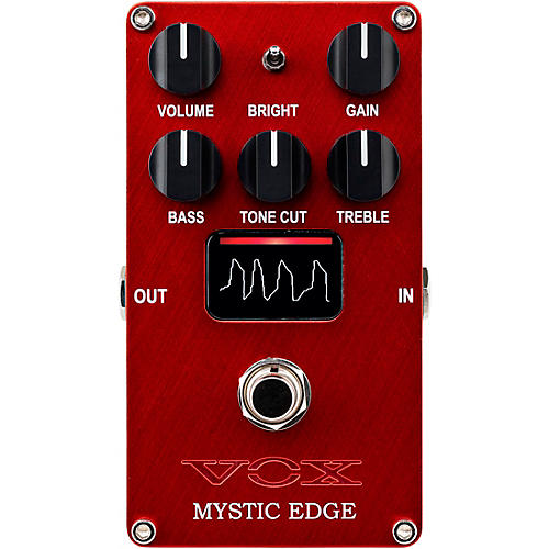 Vox Mystic Edge Valve Distortion Pedal Red