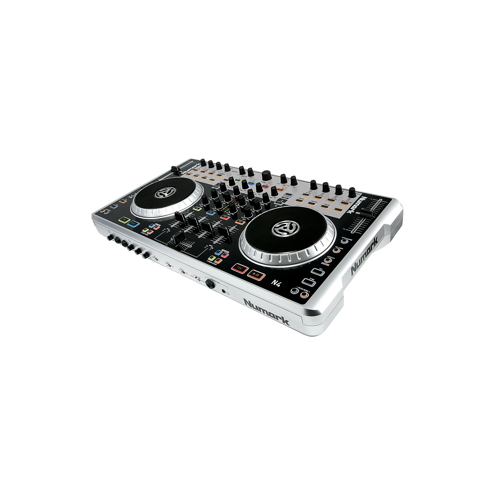 Numark N4 4Deck Digital DJ Controller and Mixer Musician's Friend