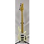 Used Schecter Guitar Research N427 DIAMOND SERIES Electric Bass Guitar Alpine White