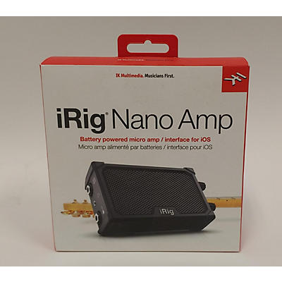 IK Multimedia NANO AMP Battery Powered Amp