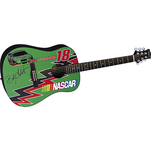 NASCAR Collection Bobby Labonte Acoustic Guitar