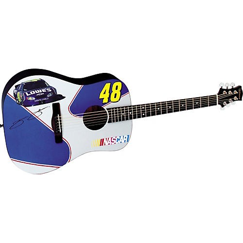 NASCAR Collection Jimmy Johnson Acoustic Guitar
