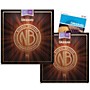 D'Addario NB1152 Nickel Bronze Custom Light Acoustic Strings 2-Pack With EJ16 Phosphor Bronze Light Single Pack