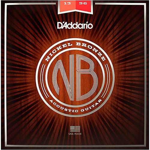 D'Addario NB1356 Nickel Bronze Medium Acoustic Strings